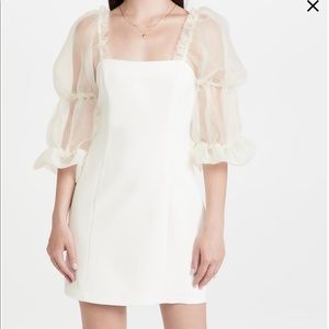 Amanda Uprichard White Dress Size Small